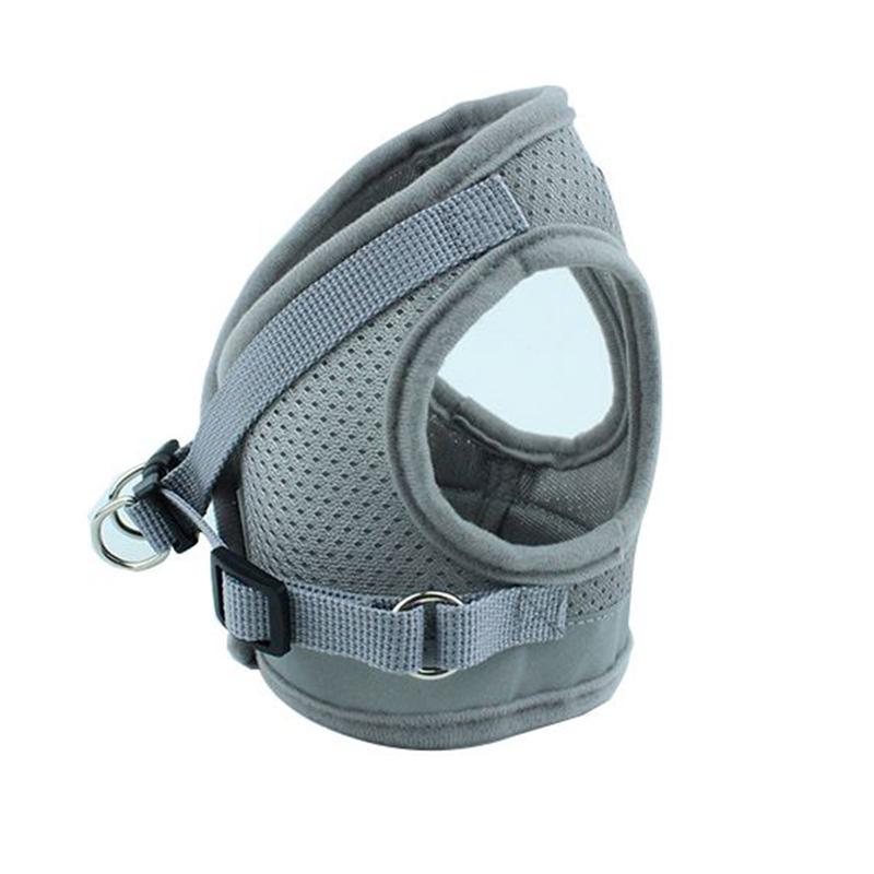 Weste, Geschirr, Leine, verstellbarer Hundehalsband, Brustgurt mit Zugseil