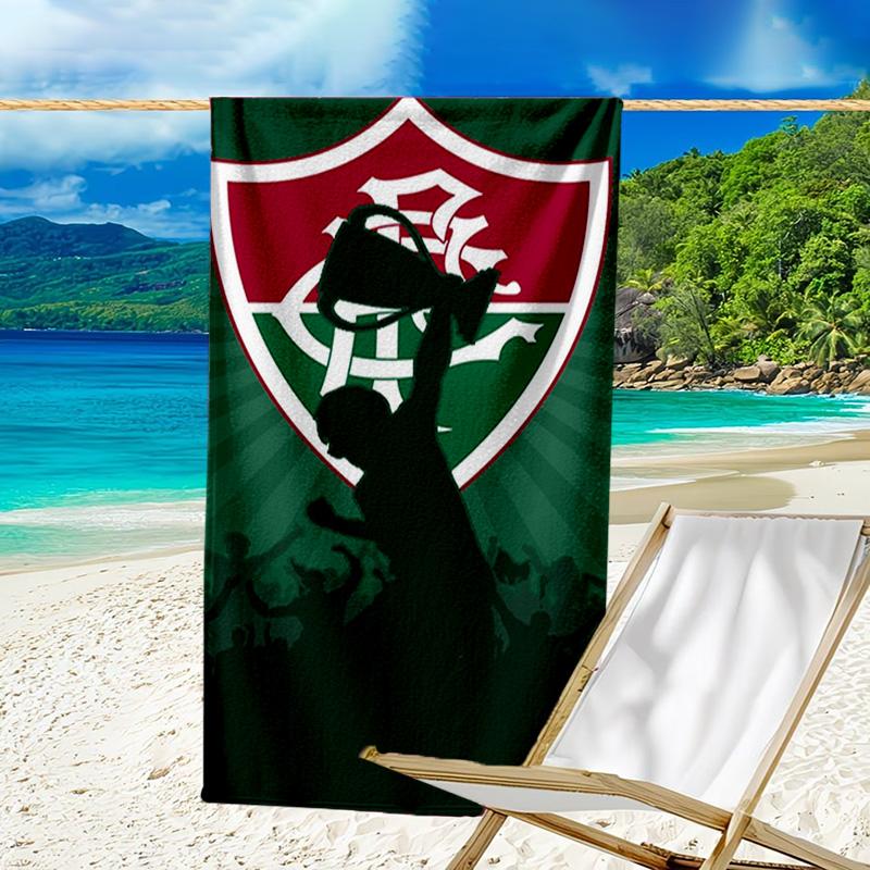 Flumi-nense Football Club Printed Beach Towel, Super Soft Microfiber, Perfect Gift Birthday, for Pool, Beach, Travel, for family and friends