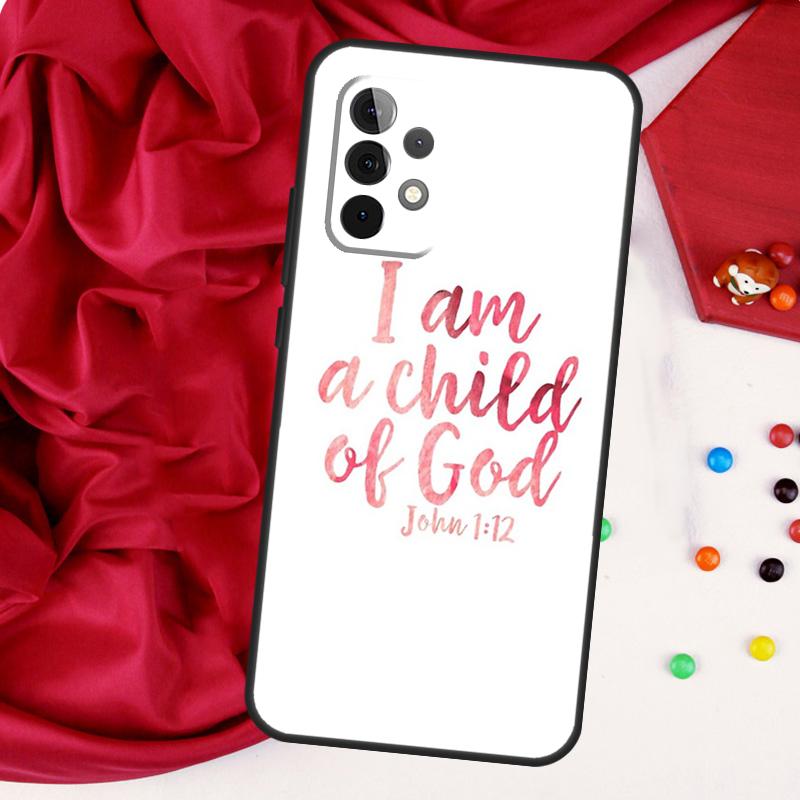Bible Citáty Ježíš Bůh Pro Samsung Galaxy A56 A36 A26 A16 A05 A06 A22 A32 A52 A54 A34 A14 A55 A15 A53 A33 A35 Pouzdro