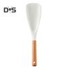 Silicone Cooking Spoon for Nonstick Cookware BPA-Free Wood Handle Heat Resistant Stir Scoop for Mixing Scoop And Scrape