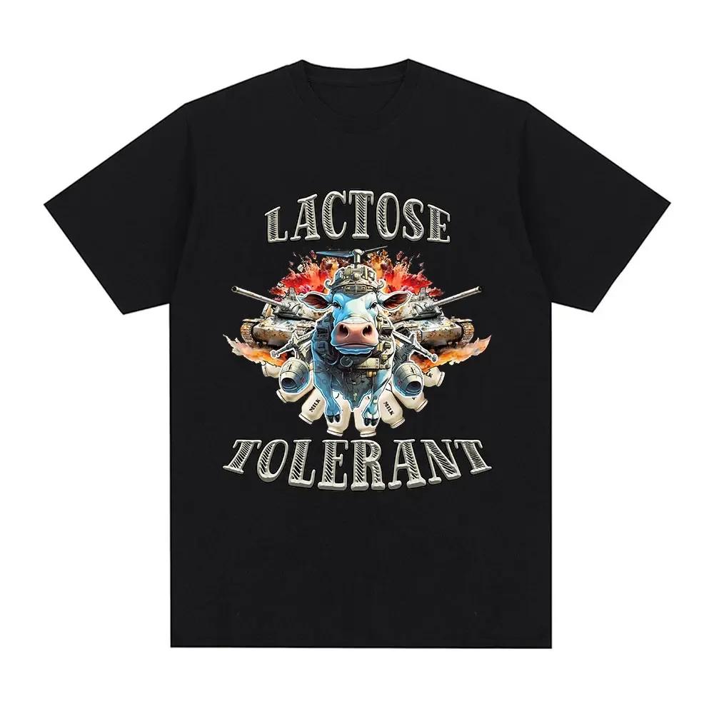 Lactose resistant pattern printed T-shirt for women's retro fashion short sleeved T-shirt casual and comfortable large T-shirt