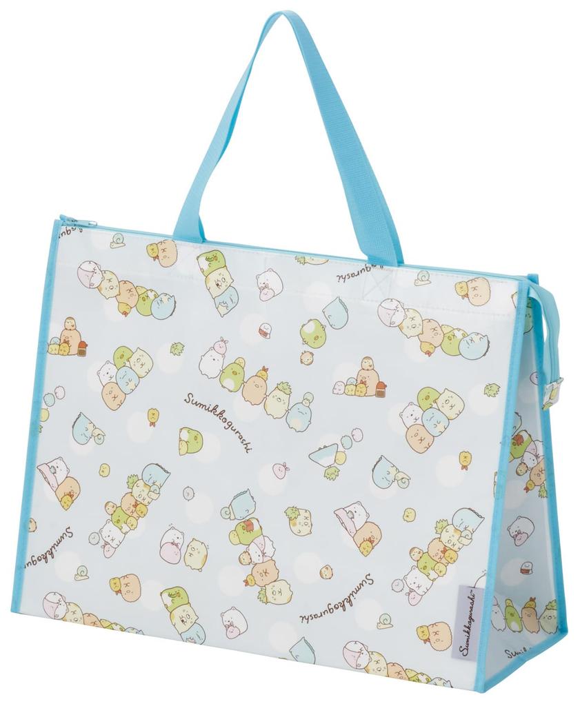 Skater Leisure Leisure Sheet Fabric Tote Bag Lunch Cooler Sumikko Gurashi Bag, L, Bag, Outdoor, Outing, Bag, Bag, KVB3-A
