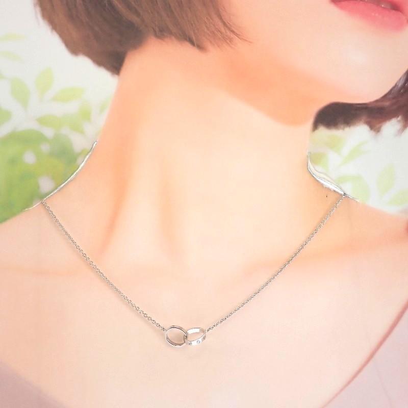 CARTIER  B7212500 Necklace K18 white gold Women