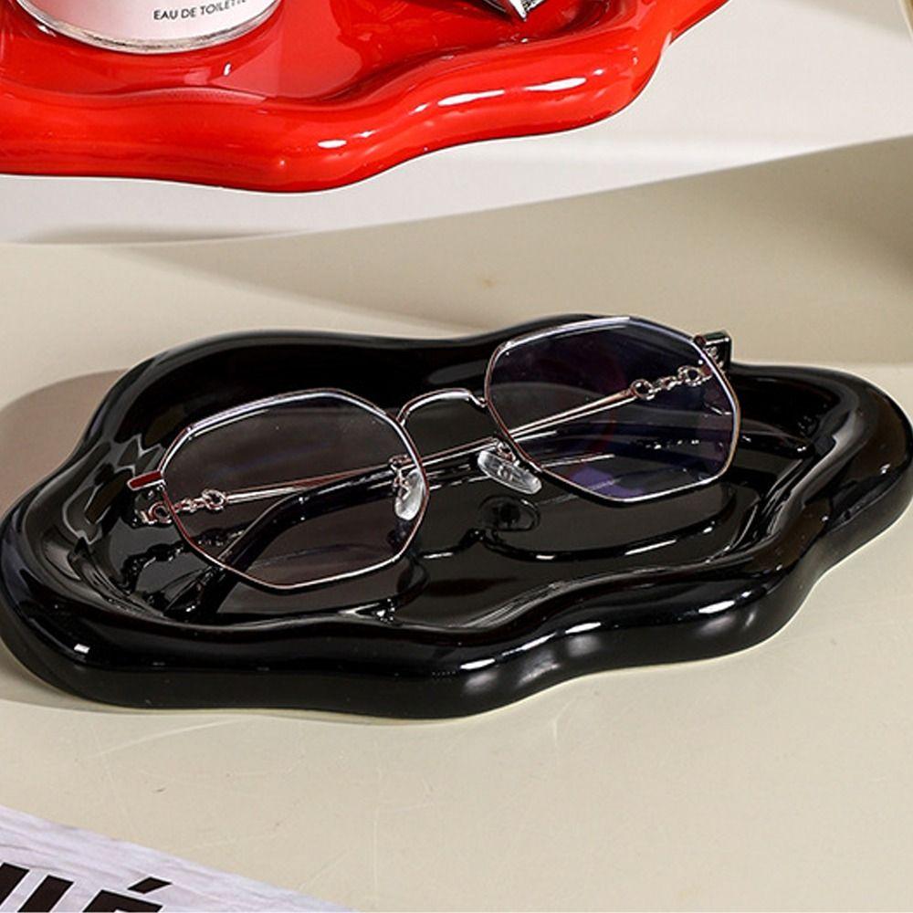 Ceramic Cloud Jewelry Tray Plating Ring Holder Jewelry Display Dish Key Holder