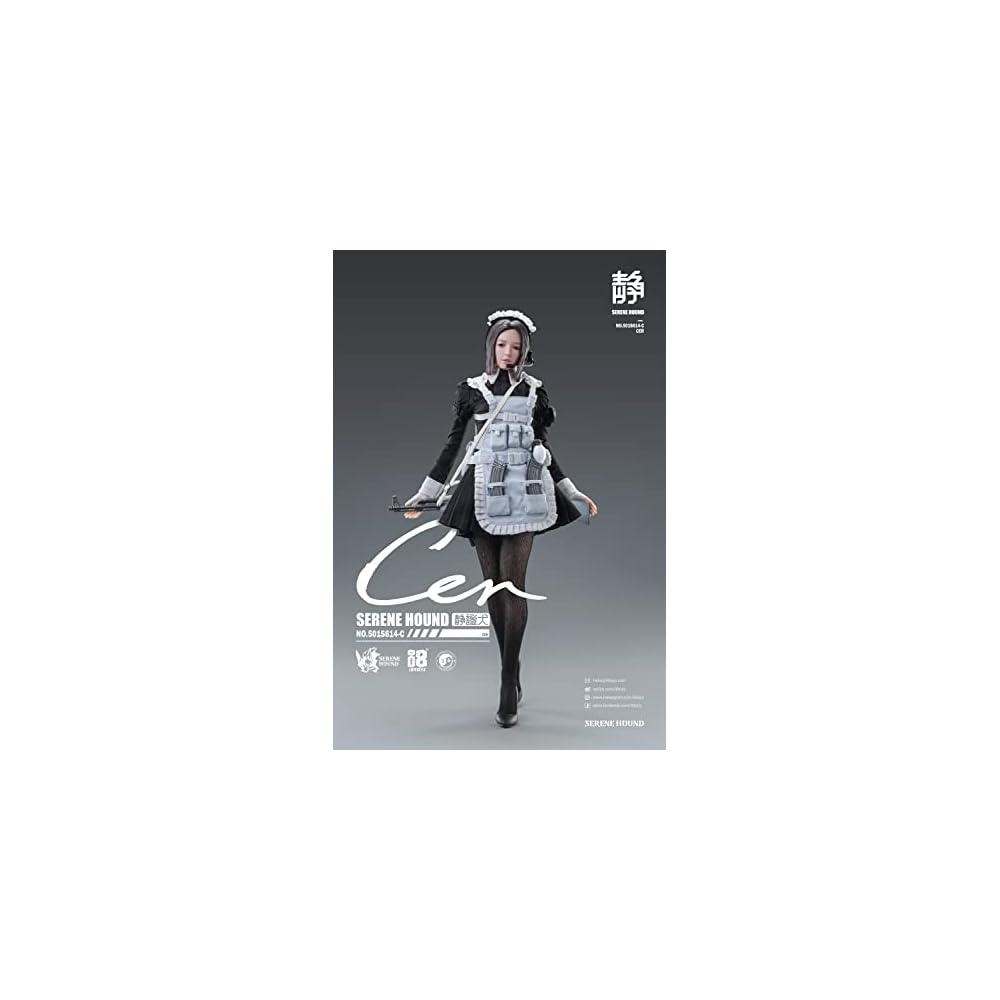 I8TOYS SERENE HOUND Series 501S614 C Cerberus Maid Corps Cell 1/6 Scale PVC & Silicone & Metal Painted Movable Figure