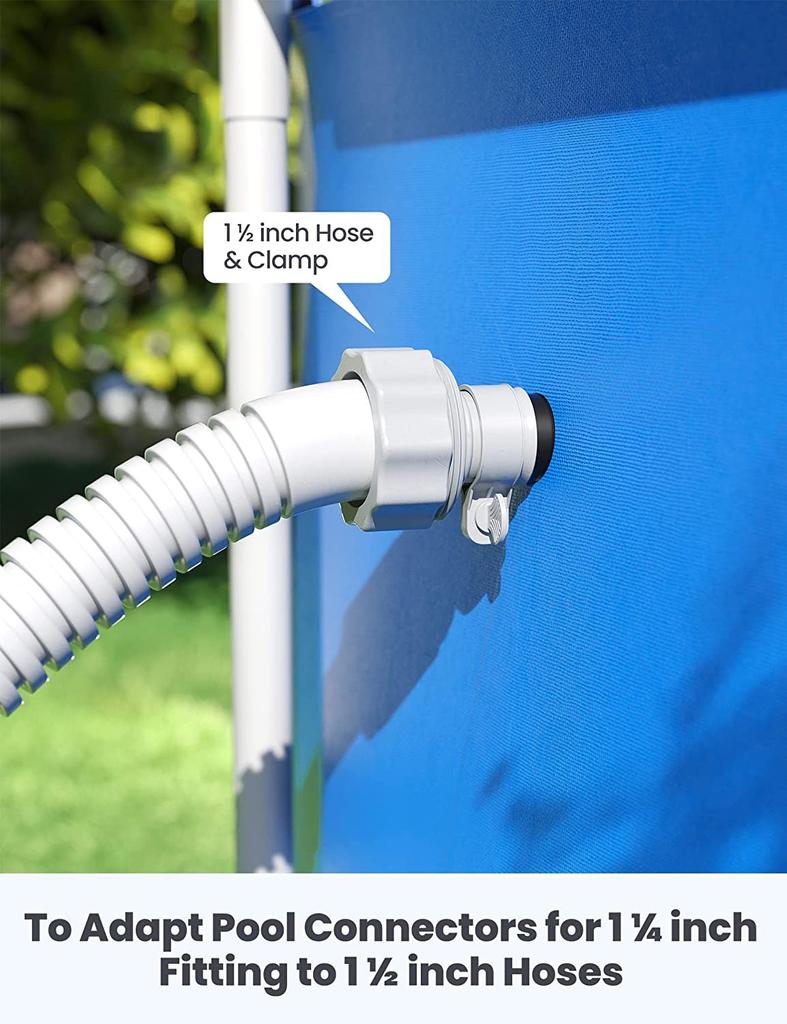 For I-ntex Replacement Hose Adapter A W/ Collar For Threaded Pumps