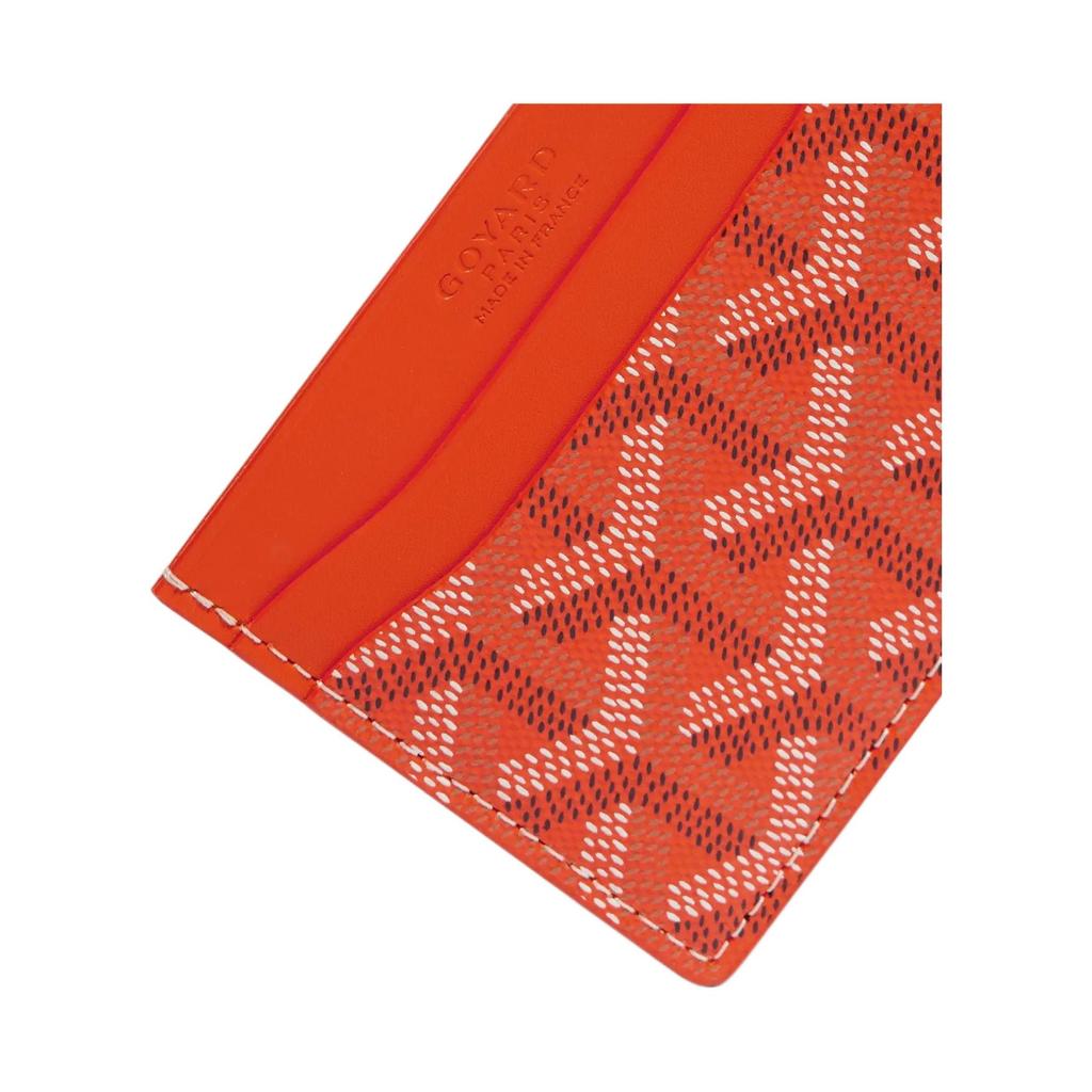Goyard Saint-Sulpice Geometric Pattern Printed Color Block Canvas And Calfskin Card Holder Unisex Card Holder Color-1 Color-2 Color-3 STSULPPMLTY