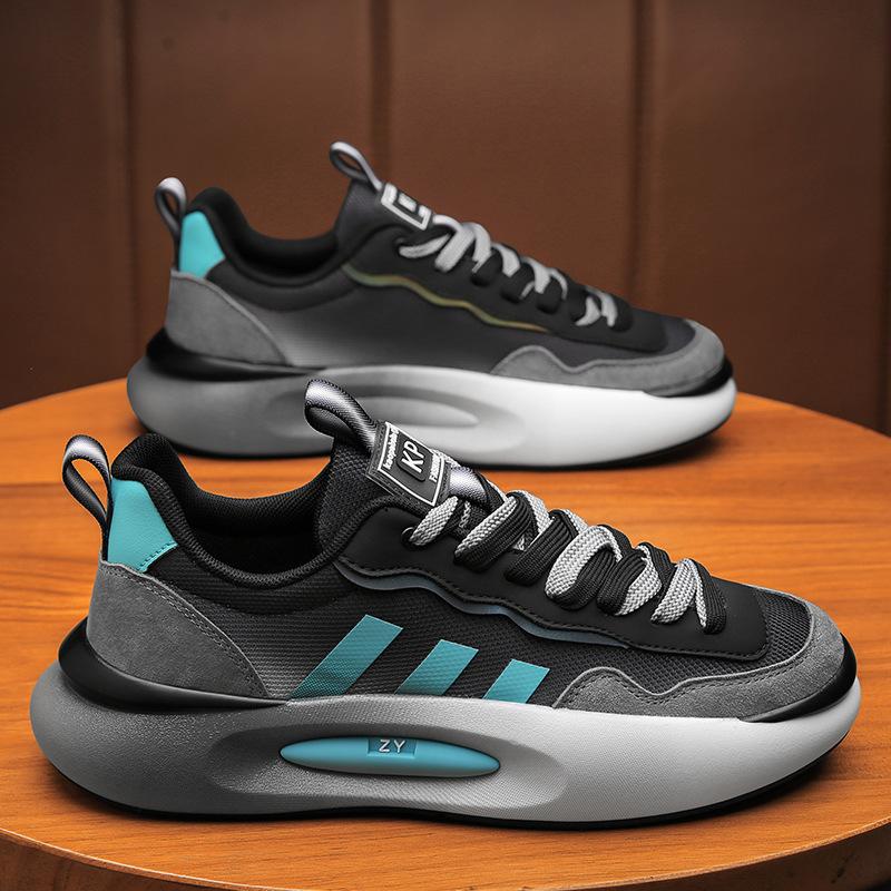 Autumn and winter casual dad shoes high-end platform fashion sports soft-soled non-slip running shoes