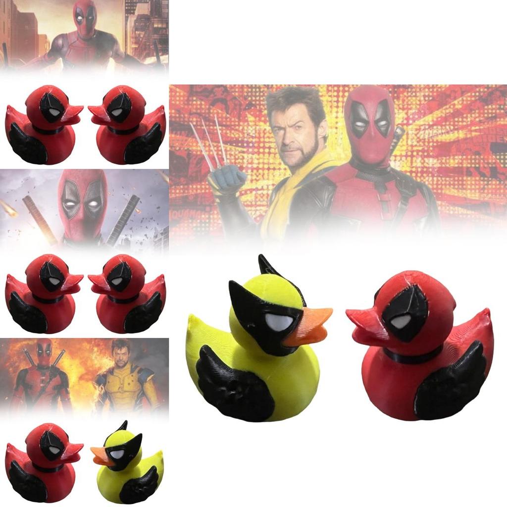 Creative 3d Printed Duck Dashboard Decor Gift For Modern Art Desktop Decoration