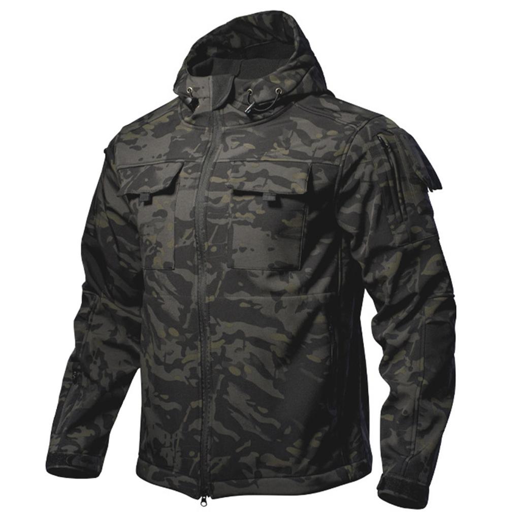 Men's Winter Camouflage Jackets Men's Fashion Trend Jackets Breathable Windproof Jackets Outdoor Sports Jackets