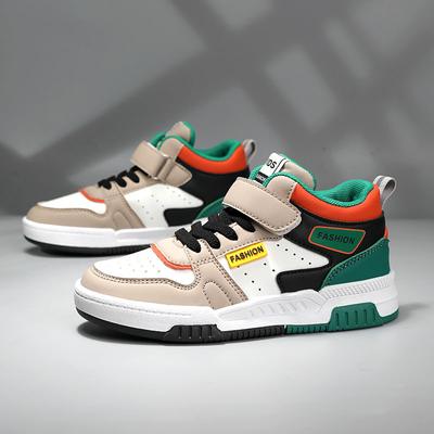 Schuhe 2025 Frühling Neue Jungen Mid Top Freizeitschuhe Mode Vielseitige Kinder Sportschuhe Rutschfest Mädchen Sneakers Zapatillas Niña