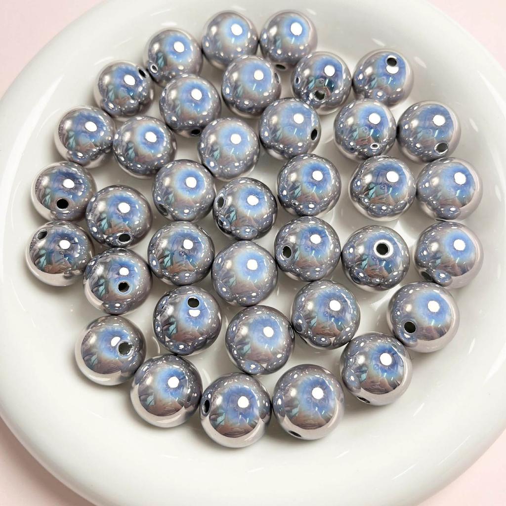 Reflective Round Beads Versatile Bead for DIY Projects and Home Decorations