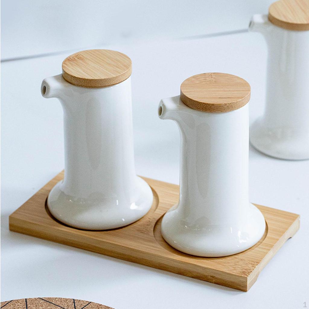 Ceramic Seasoning Bottle Japanese Soy Sauce Dispenser Kitchen Supplies Oil and