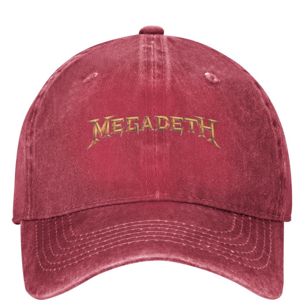Metal Rock Band Megadeths Baseball Cap Unisex Adult SunProof Hip Hop Dad Hats Summer Vintage Hiking Fishing Snapback Cap