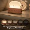 LED Children Night Light Toast Lamp Rechargeble Bread Maker Lights Bedroom Decor Mood Light Sleeping Lamps Novelty Lighting