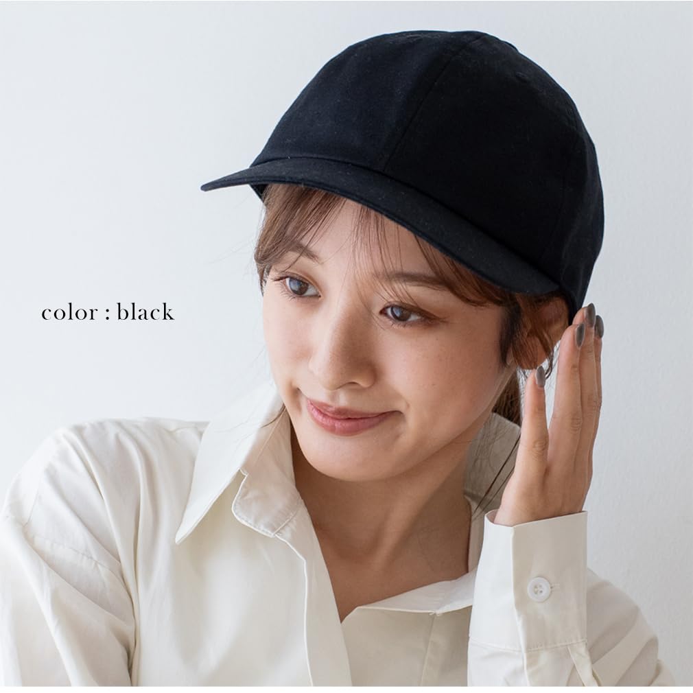 Vita Felice x Cotton Cap for Women [VITAFELICE] Cocagel aroco smh-30174z (Black)