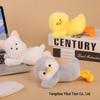 Animal Wrist Support Plush Toy Mouse Pad - Bear, Elephant, Dinosaur Office Ornament