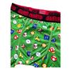 Small Planet Nintendo Super Mario Transfer Boxer Size L Briefs, Icon, Green,