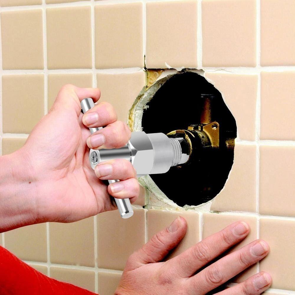 Single Handle Faucet Cartridge Puller Aluminum Zinc Zinc Alloy Bathroom Faucet Wrench Hand Tool