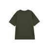 Nike Casual Solid Color Loose Fit Crew Neck Short Sleeve Drop Shoulder T-Shirt Men Tops Dark-Green FV7727-325