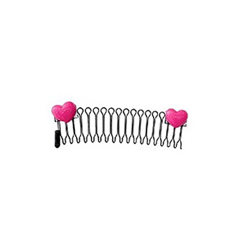 Bambini Dolce Carino Cartone Animato Pettine per Capelli Antiscivolo Pettine a Inserimento Acconciatura Accessori