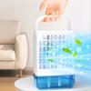 Mini Air Conditioner Desk Fan Quiet Water Cooler 800Ml Led