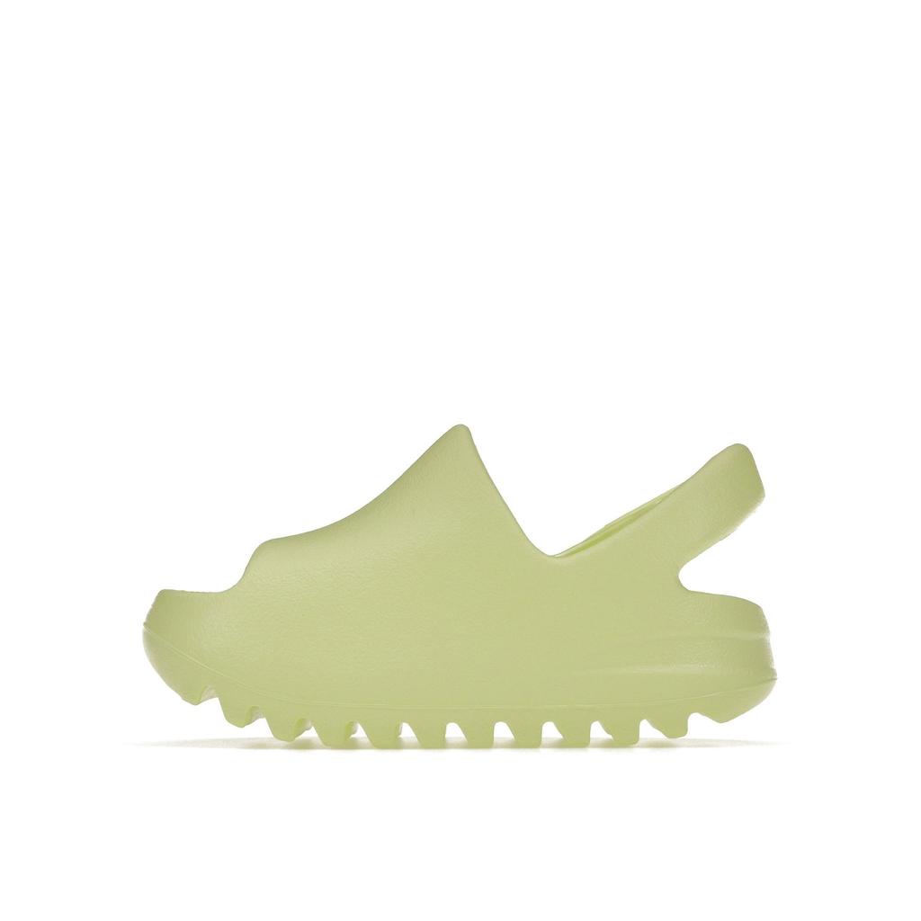 Adidas Yeezy Slides Infants Glow Green 2022 Baby Sneakers HQ4119