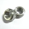 M14X1.5 PIPE Thread Weld Bung Adapter Aluminum Weld Connector Nut On Bung Pipe Fitting