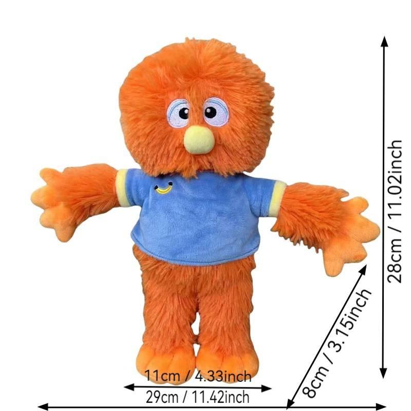 Toy Cute Plush Cartoon Children Early Education Puzzle Gifts Doll