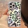For iPhone 16 15 14 13 12 7 8 Plus Pro Max 16e 11 SE 2020 XS XR 5G Phone Case Fashion Korean Cute Leopard Print Vortex Pattern