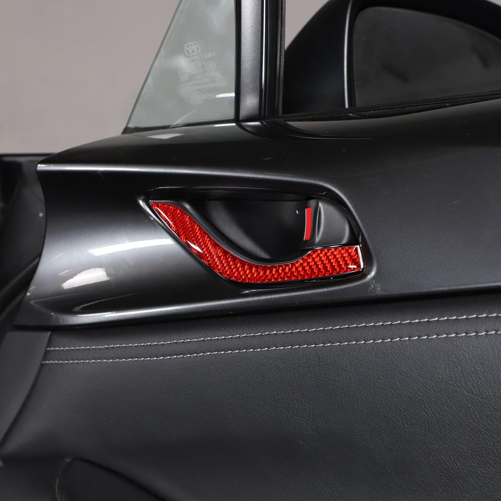 Hcilloend New Mazda Roadster RF ND Series 2016-2024 Steering Wheel Panel, Door Handle Cover,