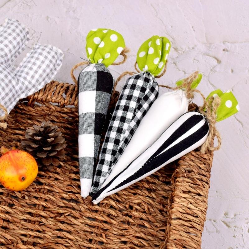 Lovely Easter Carrot Cloth Easter Carrots Happy Easter Decorations Elevates Festival Decorations Dropshipping