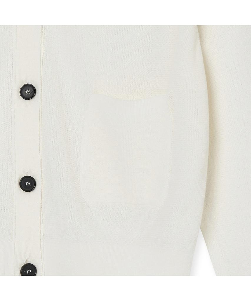 IOLO Women'S Cotton Pocket Cardigan_White