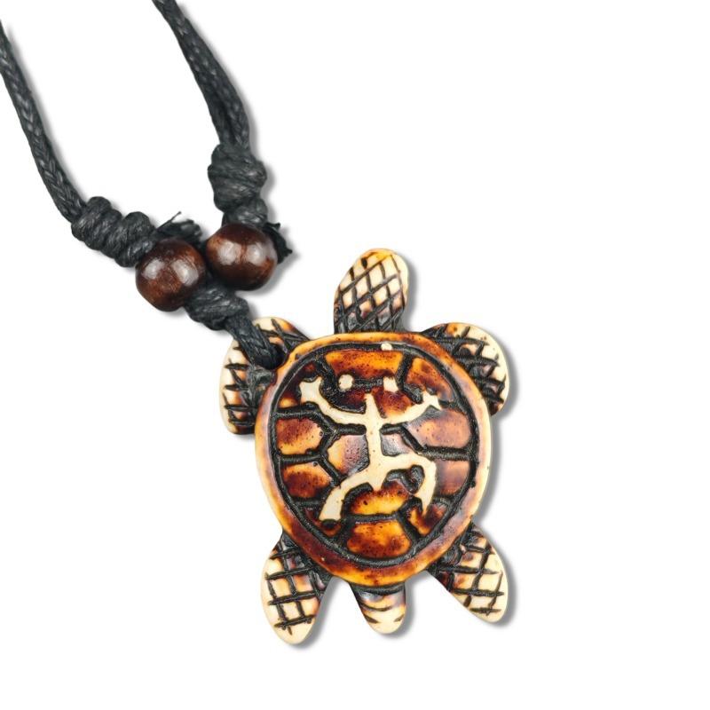 Vintage Animal Necklace, Springy Turtle Resin Jewelry Pendant, Sweater Chain Couple Accessories