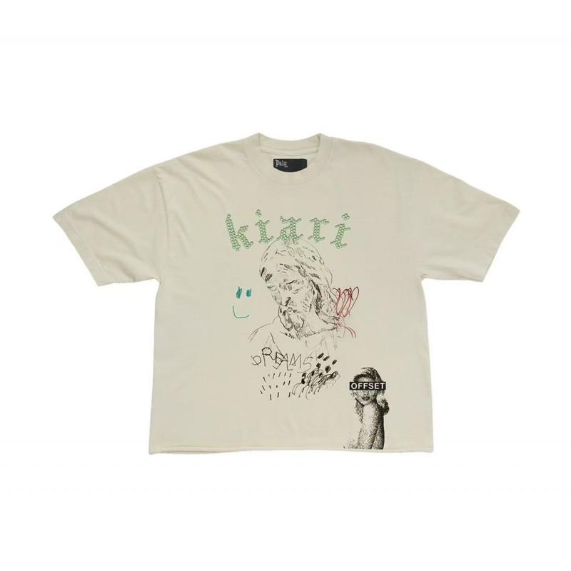 Vintage Washed Cotton Oversized Streetwear Tee Men Women 2026 Loose Fit Graphic Short Sleeve T-Shirt