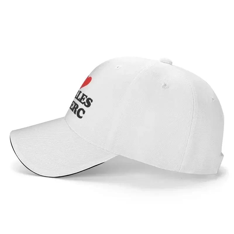 Punk I Love Charles Leclerc Baseball Cap Women Unisex Adjustable Dad Hat Sports