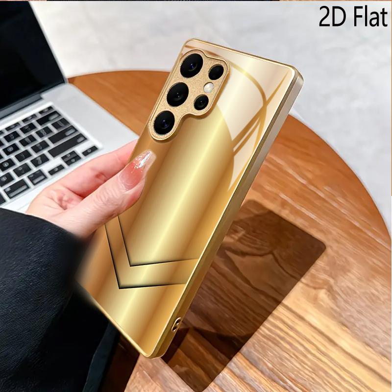 Gilded texture pattern for Galaxy S24Ultra S23 S22 S25 S21 S20UltraA55A15A16Phone case Pattern Shockproof Protective Back Cover