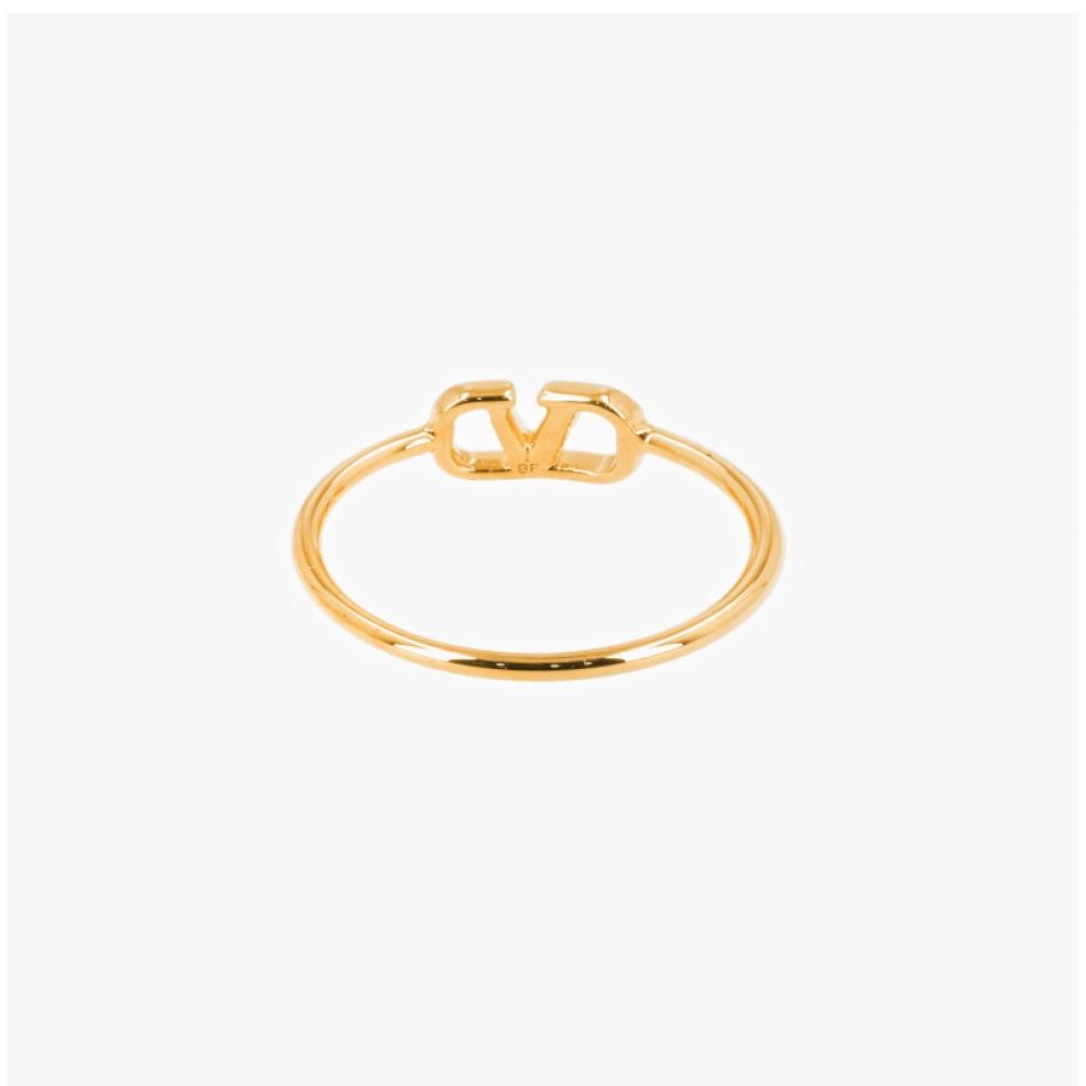 Valentino V Logo Ring J0x03 Met Cs4