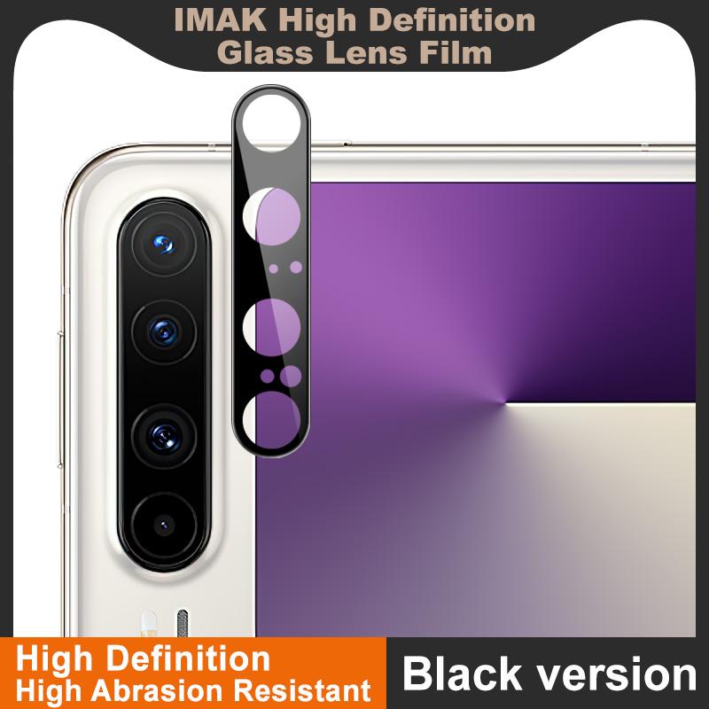 For Huawei Pura X Glass IMAK High Definition Glass Lens Film Black Version