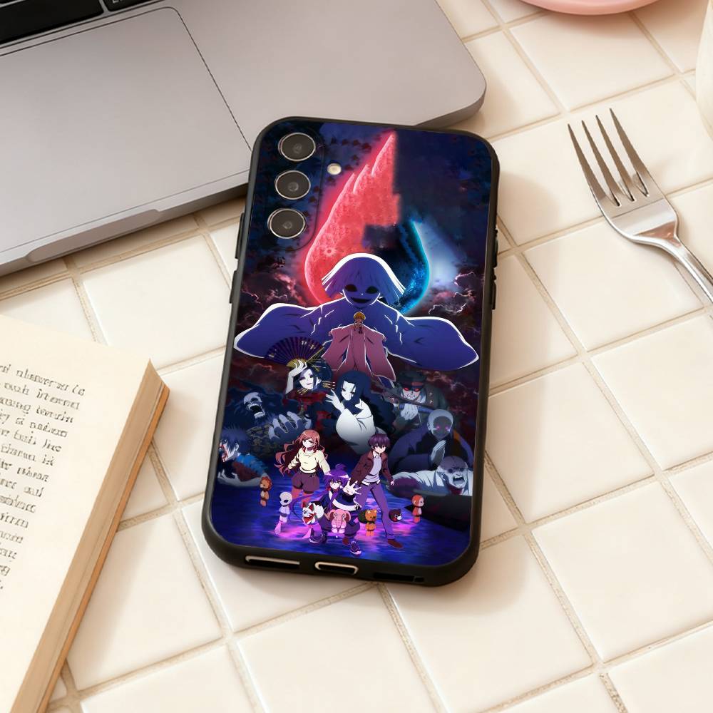 Anime D-Dark G-Gathering phone Case For Samsung Galaxy A73,A72,A71,A70,A53,A52,A51,Others Soft Black Shell