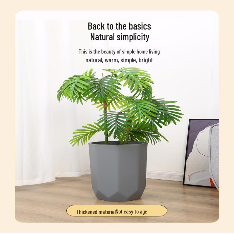 MOJY Thickened Plastic Large Flower Pot