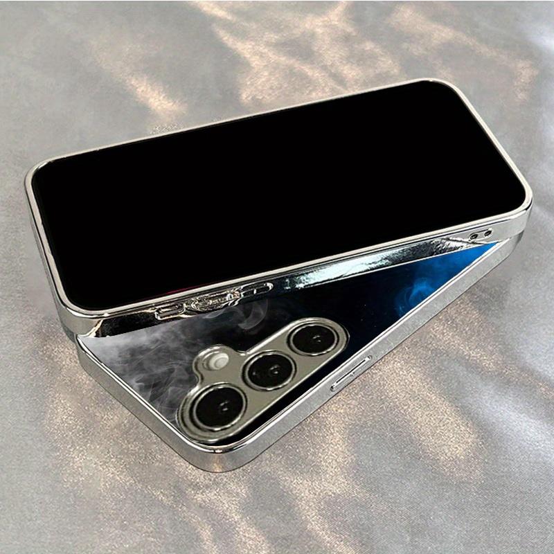 Galvanisierte goldene neue Handyhülle für Samsung Galaxy S26 Ultra S25 Plus S24 S23 S22 fe gehärtetes Glas Künstlerische Texturmuster