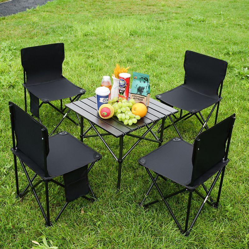 Portable Folding Camping Table and Chairs Set