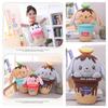 Ice Rabbit Cream Plush Toy Cute Doll Soft Stuffed Decor Birthday Gifts Kids Girl