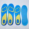 Blue and Yellow Gel Insoles: Shock-Absorbing, Sweat-Absorbing, Non-Slip TPE Full Pads for Men and Women