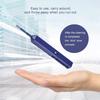 Mugast 1.25MM Cleaner, Fiber Optic Cleaning Pen for LC/MU Connectors, 95% Cleanliness, Blue