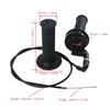 For ATV Dirt Quad Pit Bike 125 150 250CC 7/8" Twist Throttle Accelerator Handle Grips Cable Set Twist Throttle Handle Grip Cable