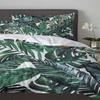 Comforter Tropical Plant Banana Leaf Green With Pillow Case Custom 3Pcs Bedding Set Double Bed Home Textile
