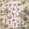 Cute Pig Towel For Swim Yoga Gym Quick Drying Soft and skin-friendly Beach Towels All-Season