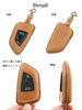 [Yusable] Compatible BMW Key Case Genuine Leather Italian Leather Buttero